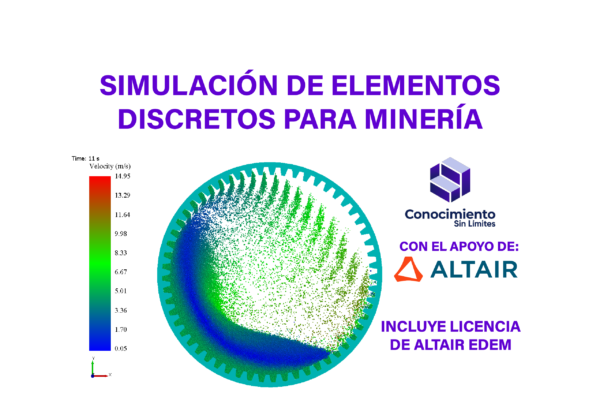 Simulación de elementos discretos para minería con Altair EDEM